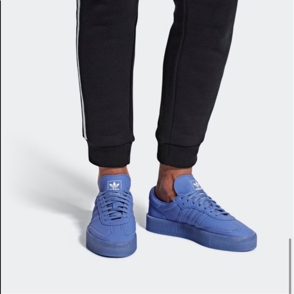 adidas lilac sambarose trainers